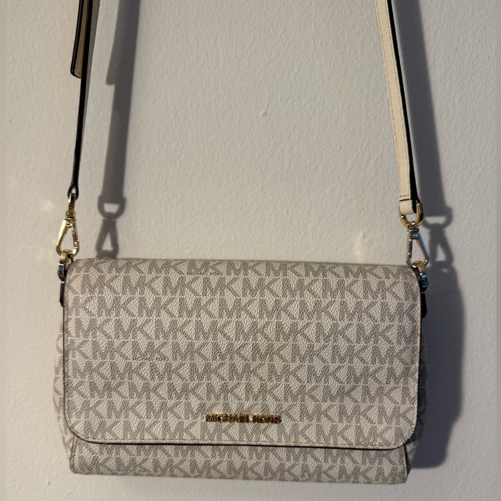 Michael Kors Medium Logo Convertible Crossbody Bag